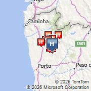 Pousada de Guimaraes Santa Marinha Map